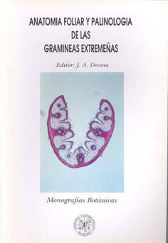 Anatomía foliar y palinología de las gramíneas extremeñas