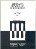 XI Jornadas Hispano-Lusas de  Matemáticas (1986. Badajoz)