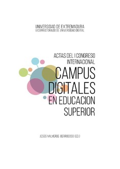 Actas del i congreso internacional campus digitales en educación superior
