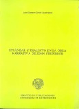 Portada de: Estandar y dialecto en la obra narrativa de John Steinbeck