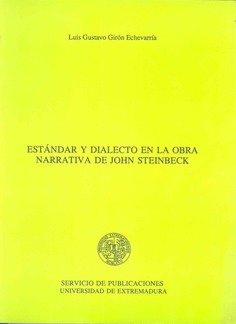 Estandar y dialecto en la obra narrativa de John Steinbeck