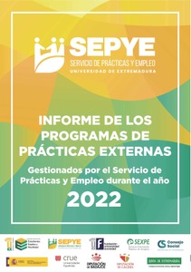 Informe de los programas de prácticas externas gestionados por el Servicio de Prácticas y Empleo durante el año 2022