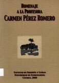Homenaje a la profesora Carmen Pérez Romero
