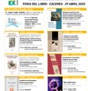 Presentaciones de libros. Feria del Libro de Cáceres 29 de abril 2025.